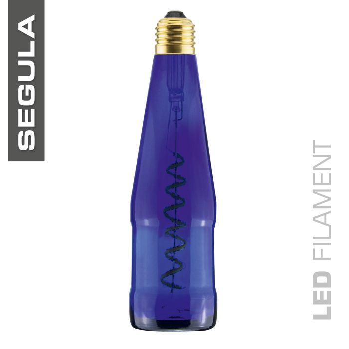 Segula Design Line 50128 8w 2800k E27 Beer Bulb Blue LED Bulb