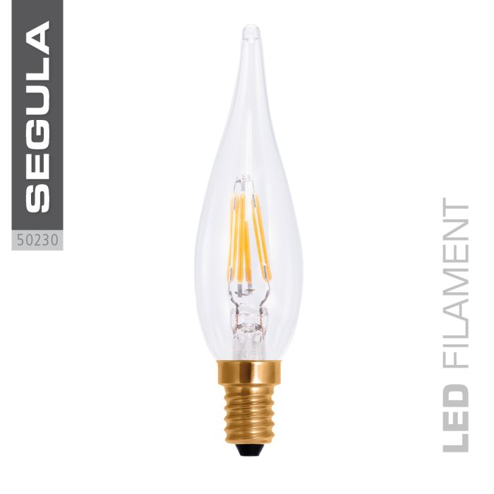 Segula LED 50230 1.5w French Candle E14 90lm 2200k Dimmable