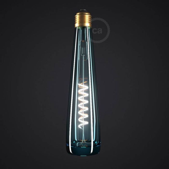 Segula LED 8W Flower Bulb Blue E27 2200K