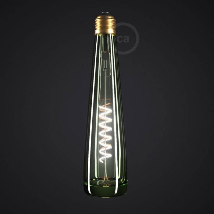 Segula LED 8W Flower Bulb Green E27 2200K