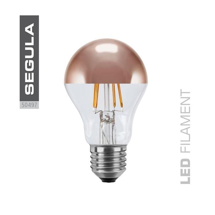 Segula LED Ambient 50497 4w Light Bulb Copper A60 E27 200lm 2200K-2900K Dimmable