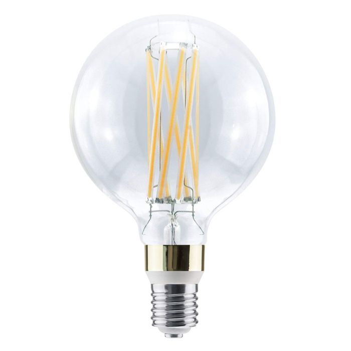 Segula LED Bright Line 50898 40w Globe 150 Clear High Brightness E40 4000lm 2700K