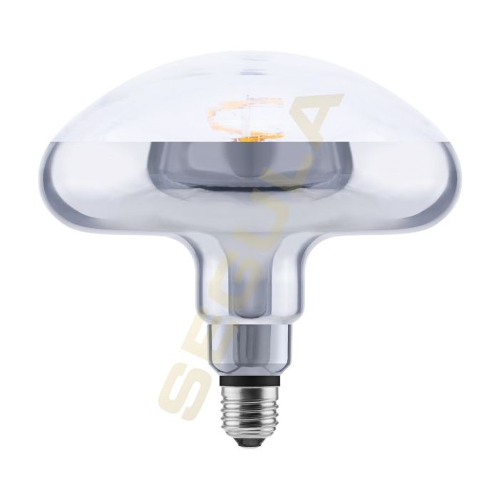 Segula LED Design Line 50406 12w Mushroom Silverd E27 470lm 2200K Dimmable