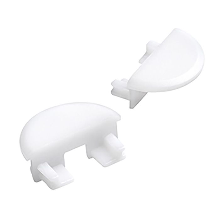 Sensio 2 x Additional End Caps for Recessed Profile