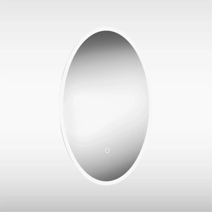 Sensio Aurora Oval Diffused LED Mirror, CCT, 500x800mm