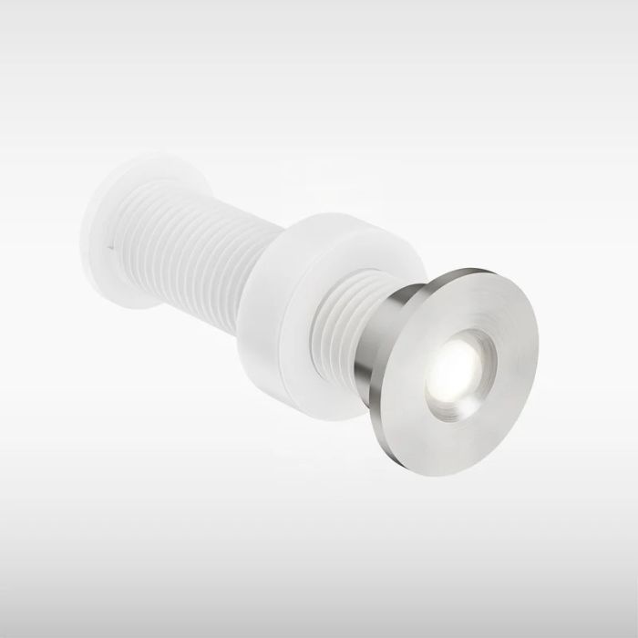 Sensio Iris Round Plinth Light Single - Natural White