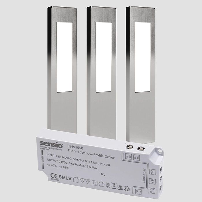 sensio-led-ark-under-cabinet-3-light-kit-inc-driver-cool-white