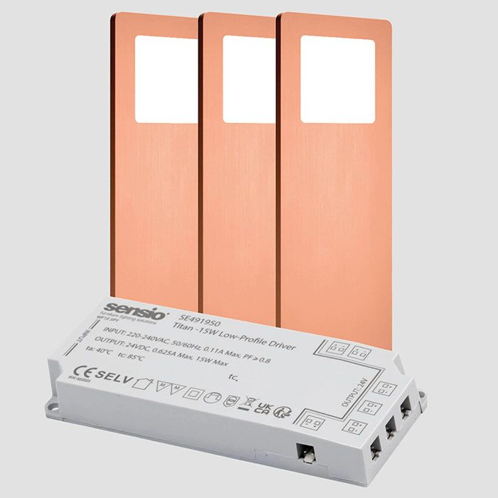 sensio-led-astro-triotone-colour-selectable-under-cabinet-3-light-kit-copper-inc-driver-cool-natural-warm-white