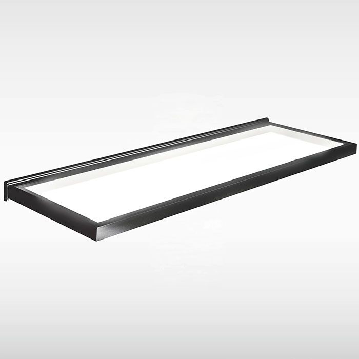 sensio-led-torino-600mm-illuminated-glass-wall-shelf-black-cool-white