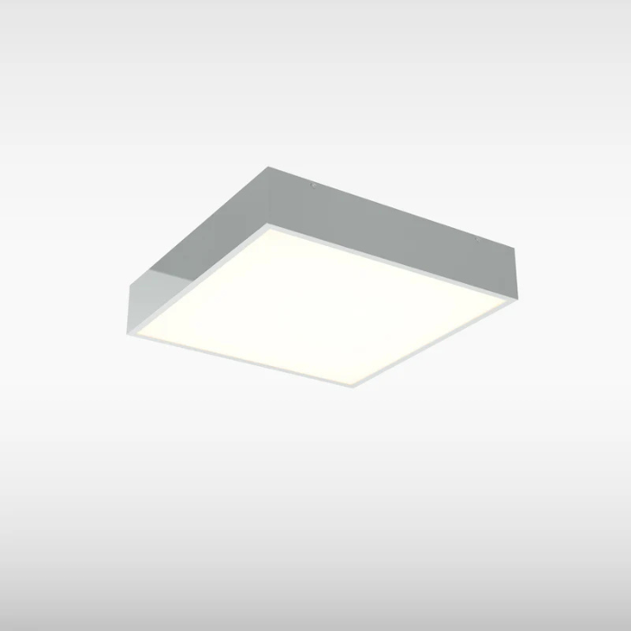 Sensio Manon Square LED Ceiling Light, CCT, Chrome