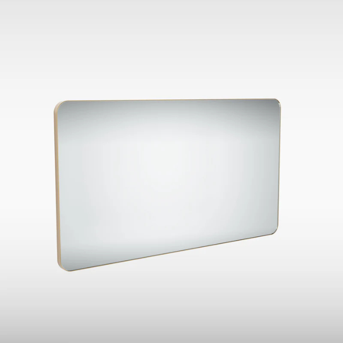Sensio Noa Rectangle Wall Mirror, 1000x600mm, Brass
