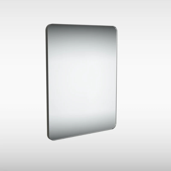 Sensio Noa Rectangle Wall Mirror, 600x800mm, Black