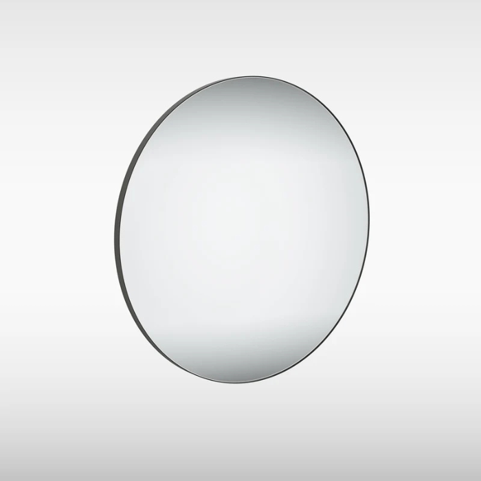 Sensio Noa Round Wall Mirror, Ø800mm, Black