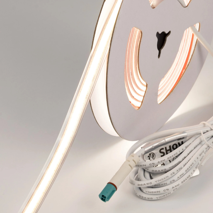 Sensio Polar IP65 Polar COB Flexible Strip with IP65 lead at each end - 5m - Cool white