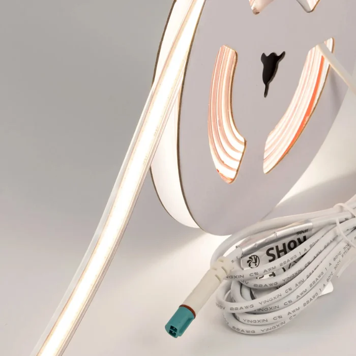 Sensio Polar X IP65 Polar COB Flexible Strip with IP65 lead at each end - 2m - Natural White