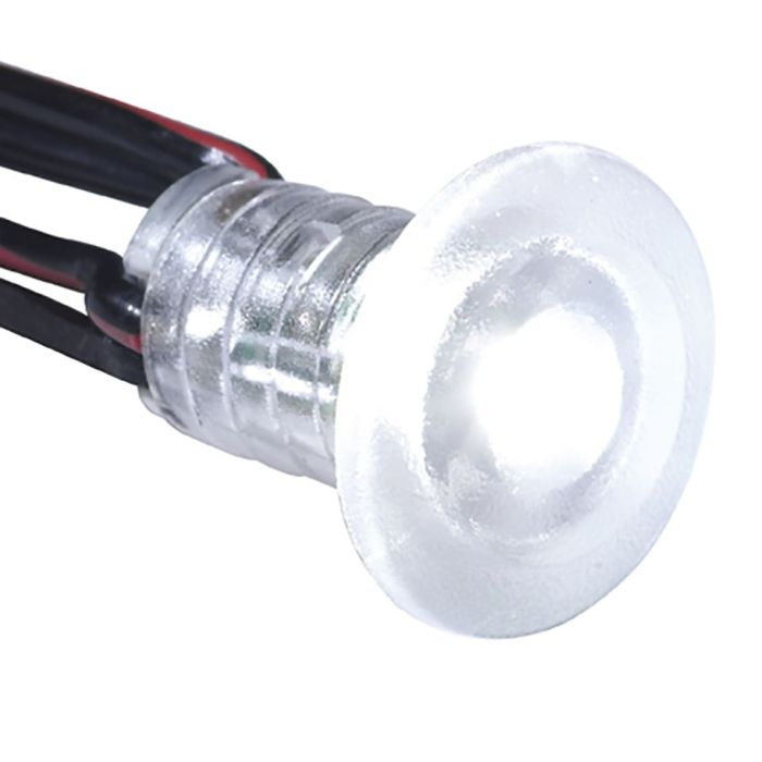 Sensio Puro LED Round Plinth Light Add On-Cool White