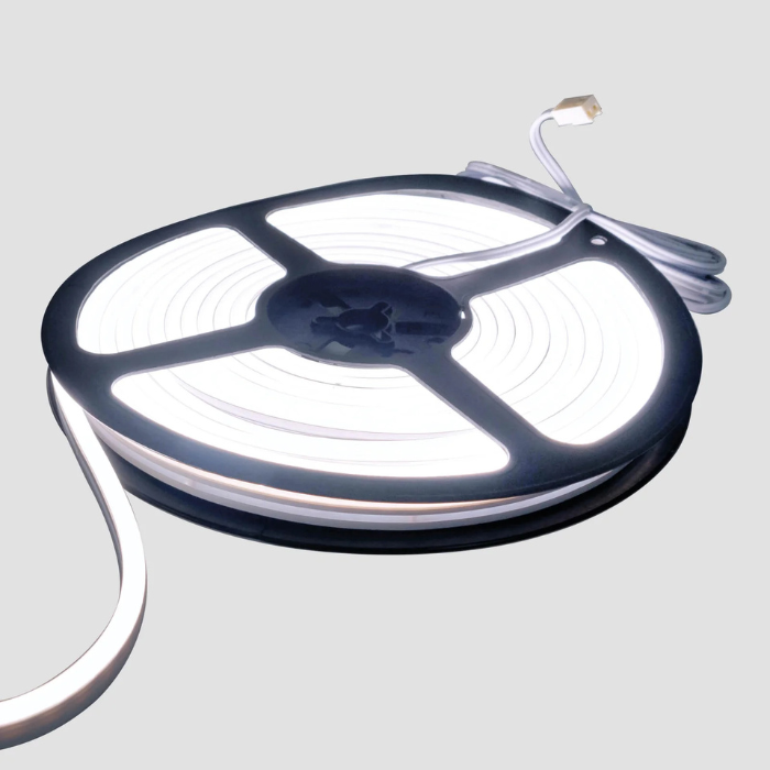 Sensio Radiant IP65 Bendable Flexible Strip with IP65 lead at each end - 5m - Cool White