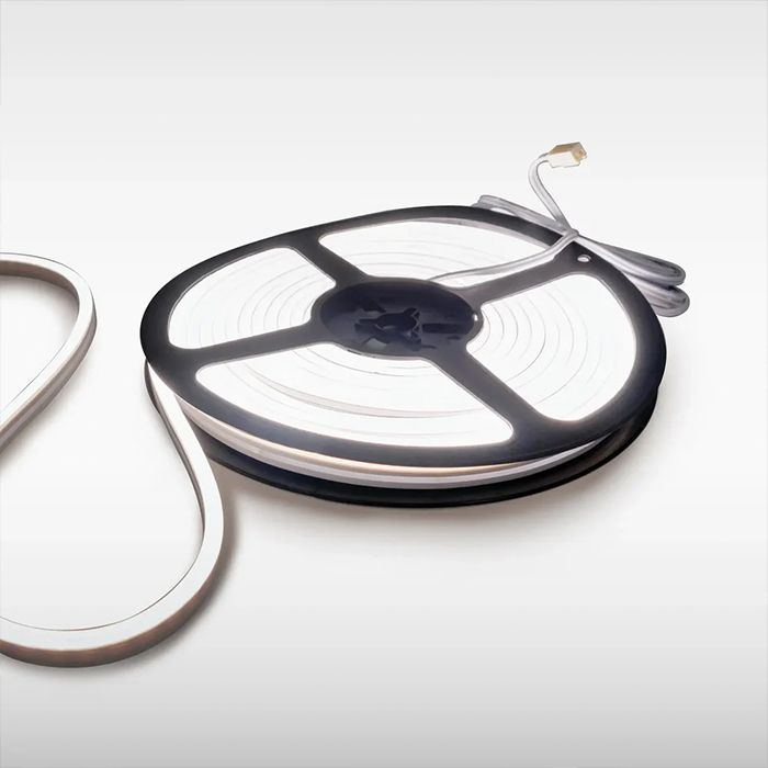 Sensio Radiant LED Flexible Strip 5000mm - With Driver Lead At Both Ends inc Driver - Warm White