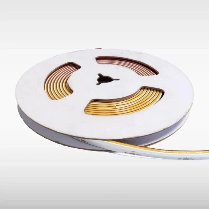 Sensio Razor Edge Lit Flexible Strip - 5m with VHB Tape - Driver leads both ends - Natural White