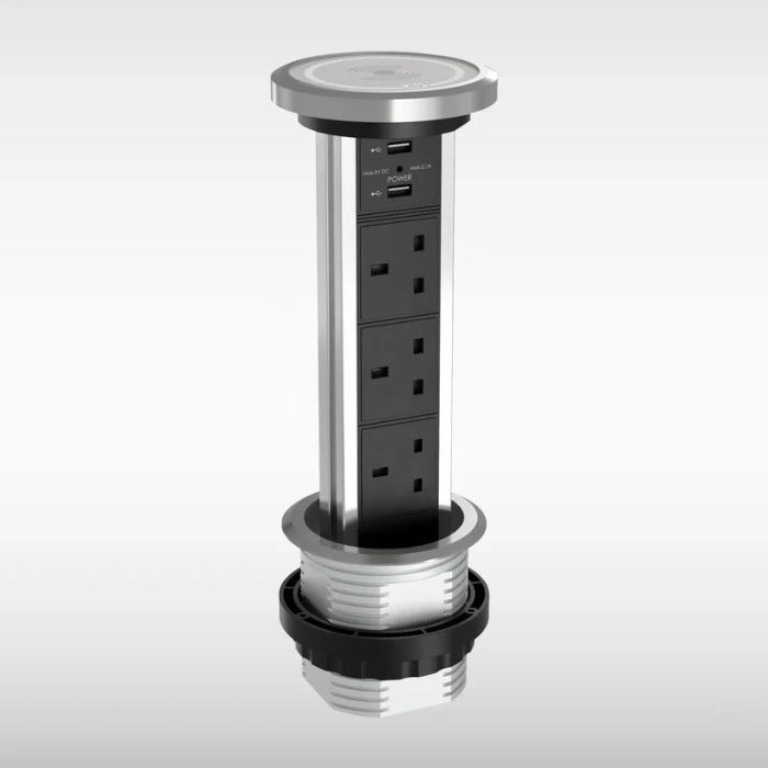 Sensio SensioPod M Motorised Socket With QI Charger