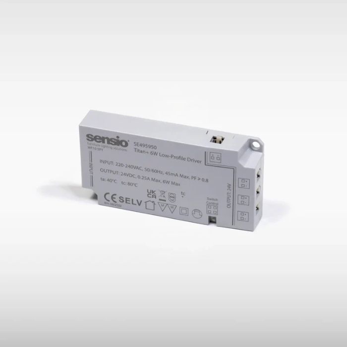 Sensio Titan + 6w / 24v - Low Profile Driver 