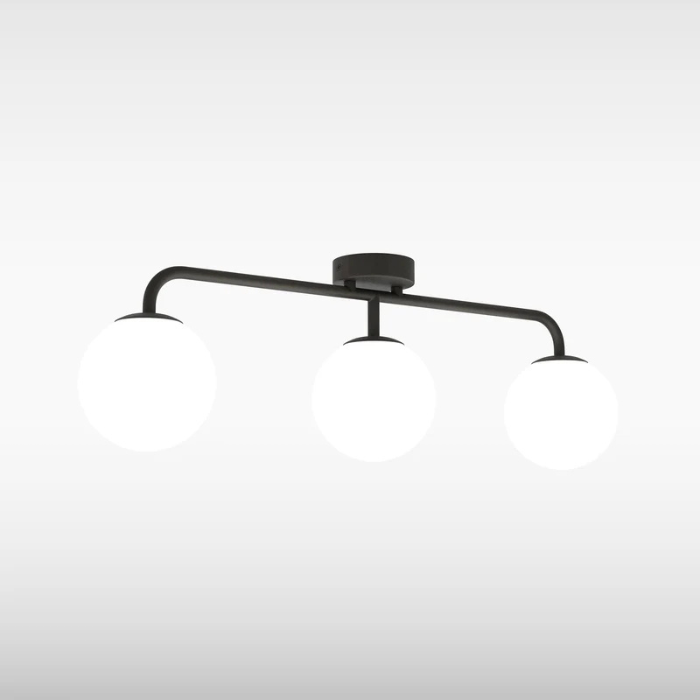 Sensio Virellan Bar LED Spotlight, 3 Light, Black