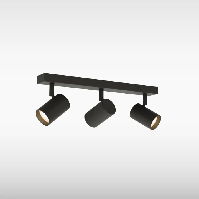 Sensio Zephira Bar LED Spotlight, 3 Light, Black