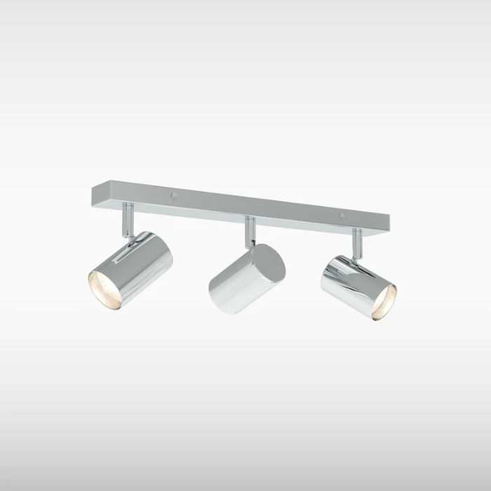 Sensio Zephira Bar LED Spotlight, 3 Light, Chrome