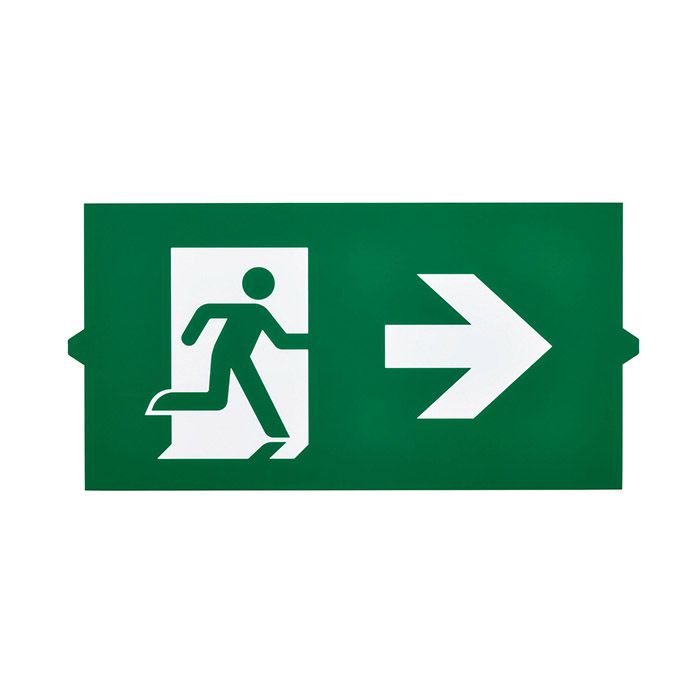 Signify Ecolink Emergency Exit Right Legend Sign
