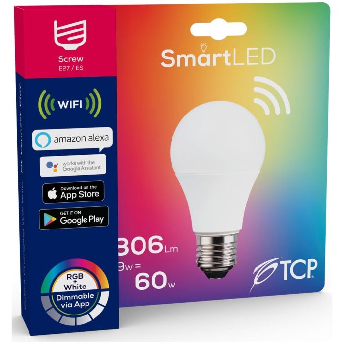 TCP Wifi Bulb RGB-W ES 860 Lumens