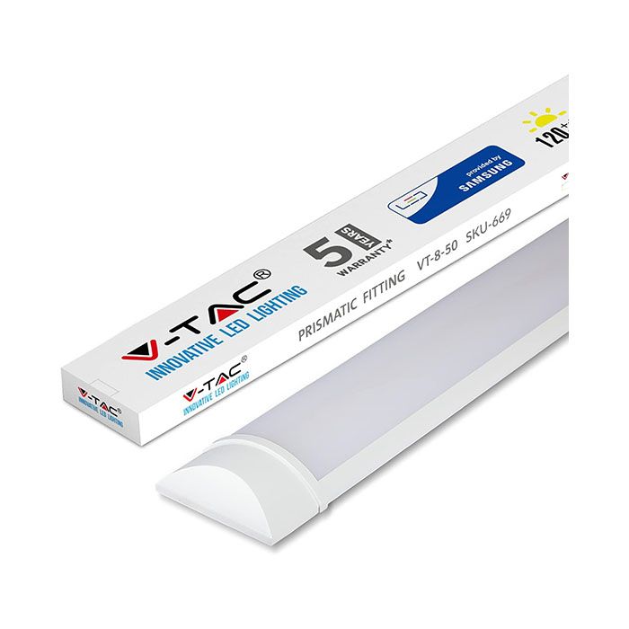 V-TAC LED Batten 40W 4FT 4000K
