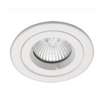 Ansell AICD IP65 Firerated GU10 MR16 Fixed Showerlight White