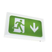 Ansell Encore 2.6W LED Emergency Exit Sign-White Self Test