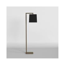 Astro Ravello Bronze LED Floor Lamp with Black Tapered Square Shade