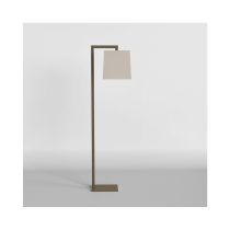 Astro Ravello Bronze LED Floor Lamp with Putty Tapered Square Shade