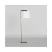 Astro Ravello Bronze LED Floor Lamp with White Tapered Square Shade