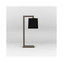 Astro Ravello Bronze LED Table Lamp Black Tapered Square Shade