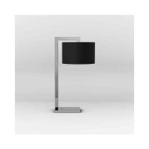 Astro Ravello Chrome LED Table Lamp with Black Drum Shade