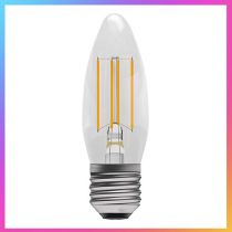 BELL 05308 4W LED DIMMABLE FILAMENT CANDLE ES CLEAR 2700K