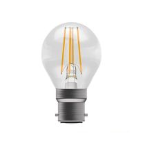 Bell 4W Dimmable LED BC 2700K Filament Clear Golfball
