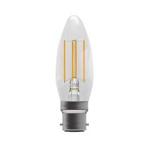 Bell 60114 4W LED dimmable filament candle BC clear 4000K