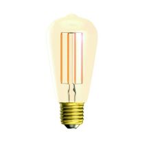 Bell Aztex 6W Clear Amber LED ST64 Squirrel Cage Light Bulb ES/E27