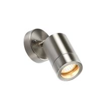 BELL Luna GU10 Adjustable Wall Light - IP65, Stainless Steel (lamp not included)