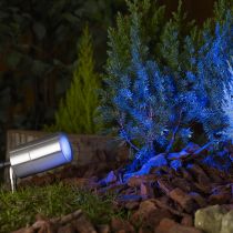 BELL Luna GU10 LED Garden Spike - Stainless Steel, IP65 (lamp not included)
