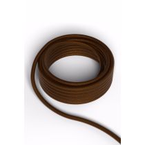 Calex fabric cable 2x0,75qmm 1,5M brown, max.250V-60W