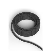 Calex fabric cable 2x0,75qmm 3M grey, max.250V-60W