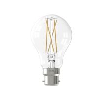 Calex Smart LED Filament Clear GLS lamp A60 B22 7W 1800-3000K