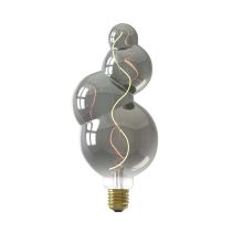 Calex 426014 Valencia Dimmable LED 4W Decorative Lamp E27 Titanium