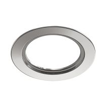 Collingwood Downlight Converter Plate for H5 range retrofit Brushed Steel outer diameter 170mm