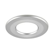 Collingwood H2 Round Silver Twist and Lock Bezel for Downlight Range
